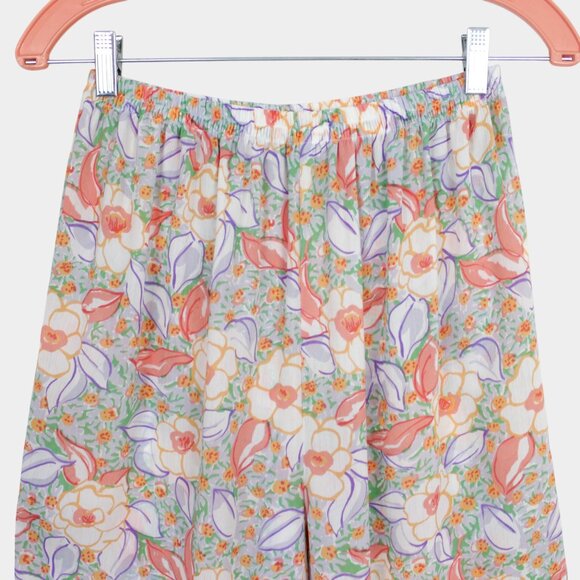 Vintage Victoria's Secret Gold Label 2-Piece Floral Loungewear Set Size Small - Picture 5 of 10